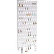 Wall Mount Earring Holder Organizer Hanging Jewelry Storage Rack, Michelle