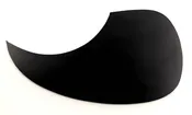 Acoustic Guitar Pickguard, Vinyl self-adhesive Teardrop - Black (LEFT HANDED)