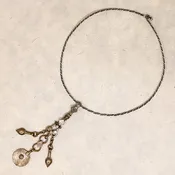African Dangle Pendant on Torc by Ancient Influences