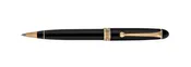 Aurora 88 Ballpoint Pen Black Satin with Gold Trim