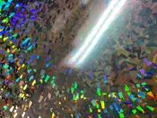 Hyperflex 4 MIL Holographic Crystals Permanent Adhesive Vinyl 54"X150'