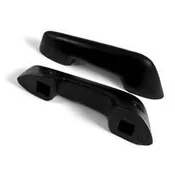 Arm Rests Black original style (sold in pairs only) 1957-66 (B9A-6424141-PR)