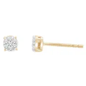 10K 0.05CT D-EARRINGS