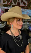 Sterling Silver Golden Hills Turquoise ”Statement” Earrings
