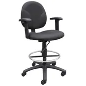 Boss Drafting Stool w/ Adjustable Arms