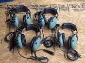 David Clark H3330 communication headset – LOT OF 4