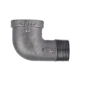 1-1/2 BLK Street Elbow