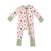 Angel Dear Christmas Dogs Convertible Romper - Pink