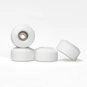Abstract 105A Biggie Street Urethane Fingerboard Wheels - White