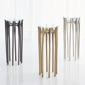 AQUILO ACCENT TABLE - ANTIQUE BRASS