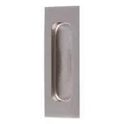 Finger Pull Flush – Brushed Steel