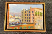 Karen McFeaters - Boston Cityscape Oil Painting — Little Giant Comics & Collectibles