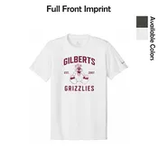 Gilberts Elementary School Adult &amp;amp; Youth Nike Performance Tee with Logo 1
