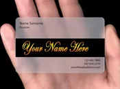 1000 Plastic Business Card Printing