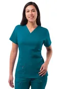 Adar Women's Elevated V-Neck Scrub Top P4212