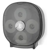 4-Universal Roll Carousel Tissue Dispenser  - Dark Translucent - RD0044-01