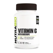 NutraBio Vitamin C & Rosehip 1000mg