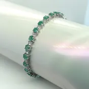 Emerald Tennis Bracelet — Leon’s Beverly Hills
