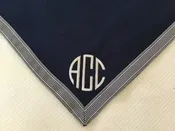 58" Bridge or Canasta Table cover — MOSTLY MONOGRAMS