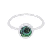 10504<br>ring round7 ABALONE .925