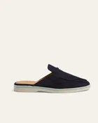 AMEILA NAVY SUEDE SLIP-ON LOAFER