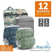 Cloth Diaper Bundle - Do It! | Rumparooz G3 Stay Dry Original :: 12 pack