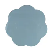 Addison Ross Scallop Chambray Blue Large Placemat