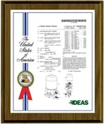 12" x 14" Deluxe Patent Plaque