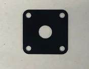 Black 50s Les Paul Jr.® Type Jack Plate