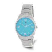 Charles Hubert Paris Turquoise Blue Dial Watch