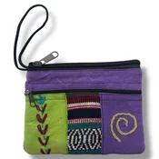 Hand Embroidered Cotton Purse