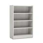 4-Shelf Laminate Bookcase, 31.5"W x 48"H