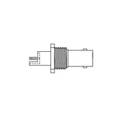 BNC Female PCB Edge Mount