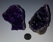 Amethyst Uruguay-DS42   Two pieces