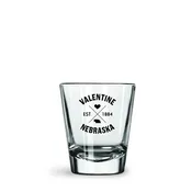 1.75oz "Valentine, Nebraska: Est. 1884" Whiskey Shot Glass