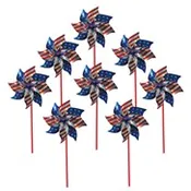 8" Mylar Stars & Stripes Spinner