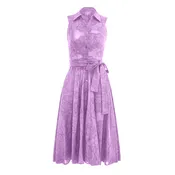 Alice Midi Dress- Lavender Flower