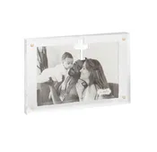 Acrylic Layered Cross Frame