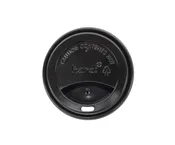 10-24oz Paper Coffee Cup Lids - 90mm - Black