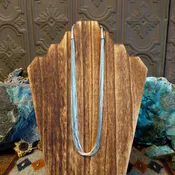 20 Strand Liquid Silver Necklaces GJ-NKL-2001