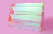 3-SHELF DISPLAY