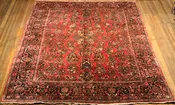 Antique Persian Sarouk 11'2" x 8'10"