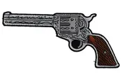 6 Shooter Pistol Patch Left Patch