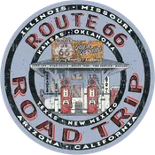 Alpha Route 66 Die Cut Sticker