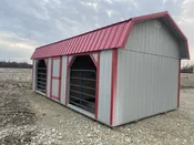 Horse Barn 12 x 28 Two Stall