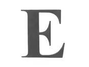 part# 10-SL-E Bare Steel Letters