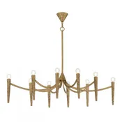10 Light Chandelier from the Belleza Collection