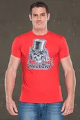 Old Western Dilligaf Skull Top Hat