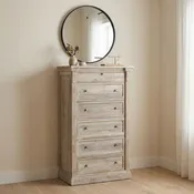 Adele 36" 5 Drawer Chest - Dune