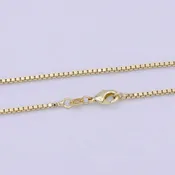 14K Gold-Filled Box Chain